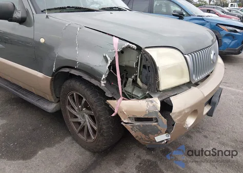 2002 Mercury Mountaineer из США, поврежденный, VIN 4M2DU66W02UJ37918